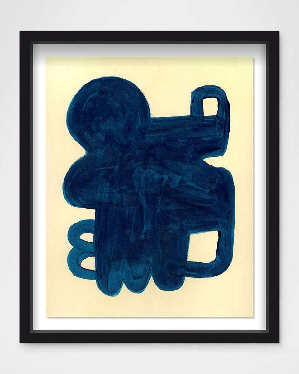 "Santana I" Framed Wall Art Print